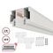 Шинопровод для монтажа в натяжной потолок 2м (CLAMP) Novotech Flum Clamp For Novotech 135325