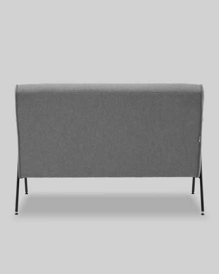 Диван Эндино рогожка серый