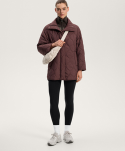 Oysho Легкая водоотталкивающая куртка FELLEX® AEROGEL, коричневый