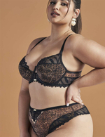 Трусы бразилиана Ava WILD 2132 brazilian Black Panther