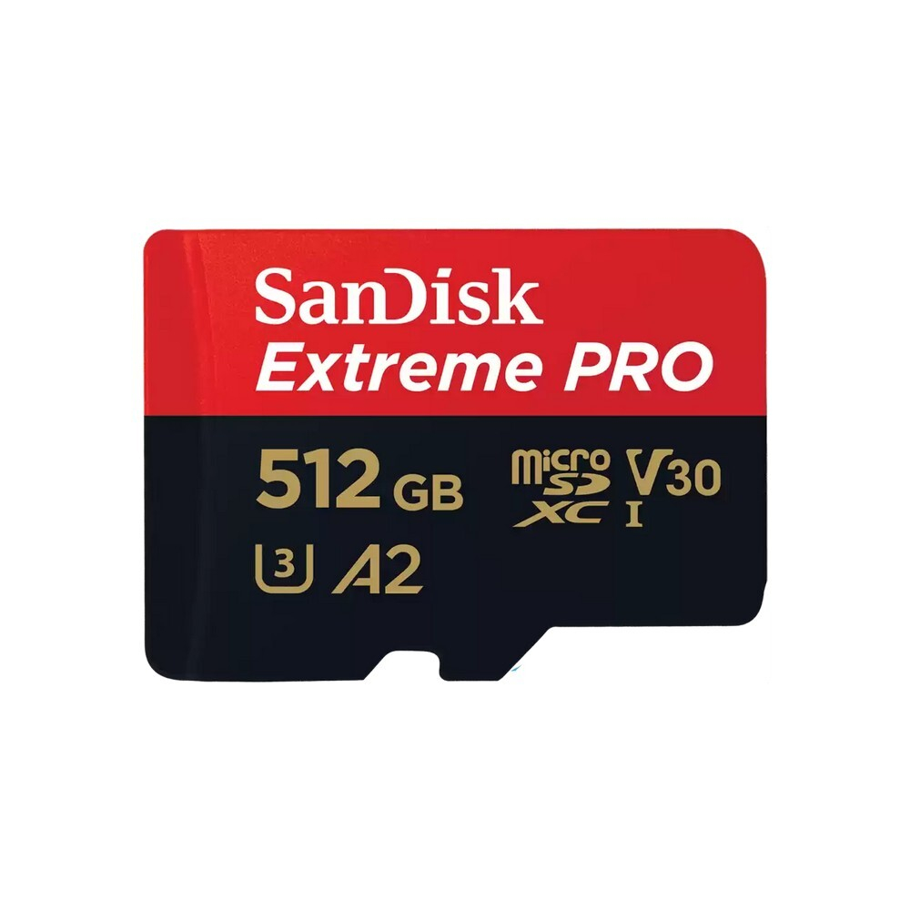 Карта памяти SanDisk Extreme Pro microSDXC 512 ГБ UHS-I