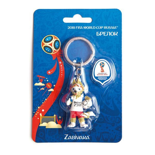 FIFA2018 Брелок Забивака "Класс!" 3D ПВХ
