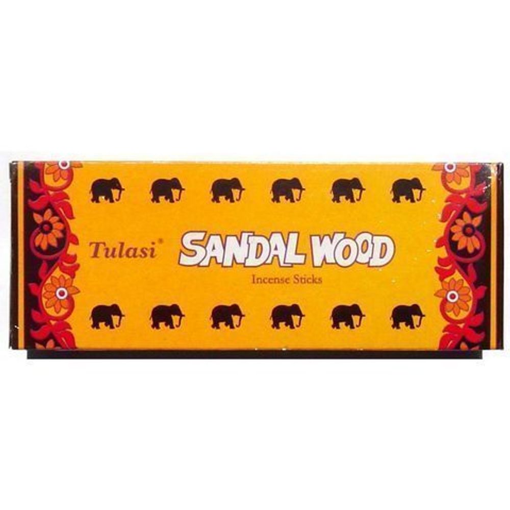 Tulasi Sandal wood четырехгранник Сандаловое дерево (слоны)
