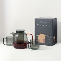 Набор из чайника и двух чашек Misty, 1,5 л