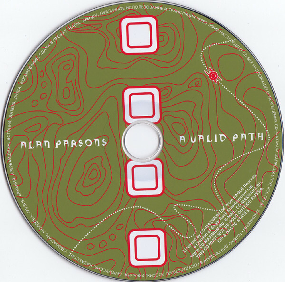 Alan Parsons / A Valid Path (RU)(CD)