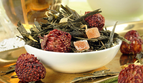 Зеленый чай Клубника - Маракуйя РЧК 500г