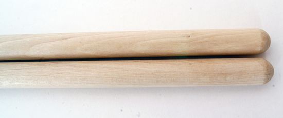 Барабанные палочки, граб, без наконечника, Leonty LAbsolut Rock Hornbeam Natural