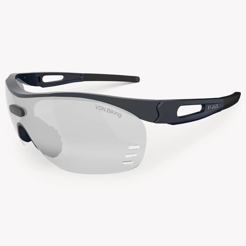 Спортивные очки с диоптриями Siols / VSN.Biking MAX / Clear Mirror / Midnight Blue