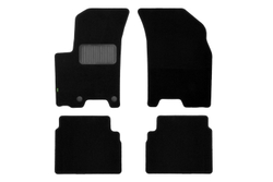 Коврики в салон для CHEVROLET Aveo 2006-2012, седан, хэтчбек, 4 шт. (текстиль) KLEVER02081201210KH