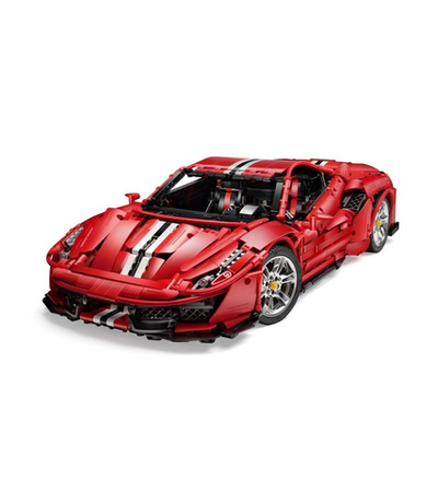 Конструктор CaDA MASTER спорткар Italian Super Car, красный 1/8 (3236 деталей)