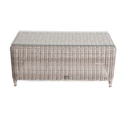 "Кон Панна" столик журнальный из искусственного ротанга, цвет бежевый