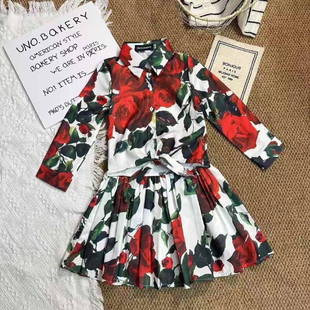 Детский комплект с юбкой Dolce&Gabbana