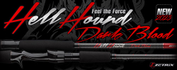 Спиннинг Zetrix HellHound DarkBlood кастинговый HHDC-832HH MAX 70G