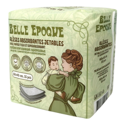 Пеленки впитывающие одноразовые для детей, с суперабсорбентом, 60х40 см, 15 шт.