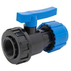 Кран шаровой ТПК-АКВА компрессионный ВР разъемный d 25 х 3/4", 554222534