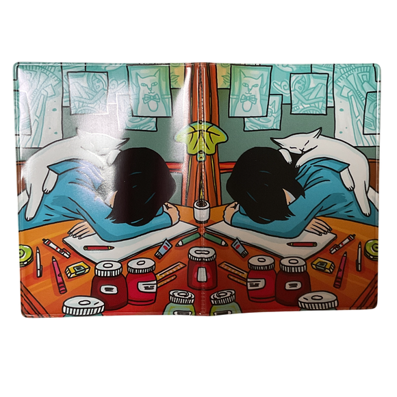 Обложка для паспорта "Сон в летнюю ночь"