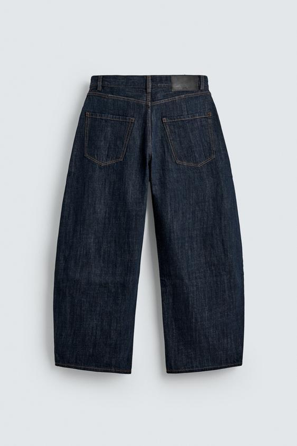 ZARA ДЖИНСЫ BALLOON FIT, ИНДИГО