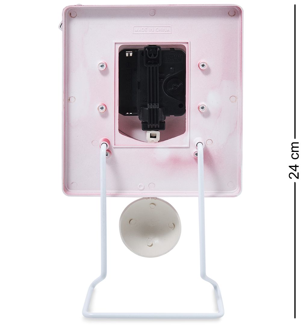 CL-50/2 Часы «Теннисная ракетка» бордовый