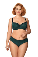 Бюстгальтер на косточках Xena (Размер: 90D) (Цвет: изумрудный)