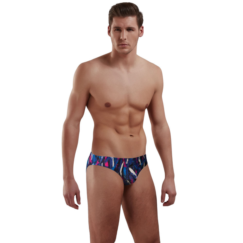 Мужские трусы слипы с разноцветным рисунком Doreanse 1275