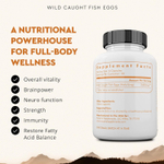 Ancestral Supplements - Wild Caught Fish Eggs 400 mg 180 capsules