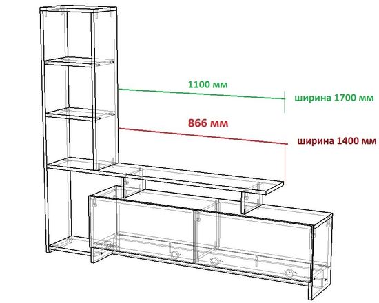 Гостиная ВАНКУВЕР правая