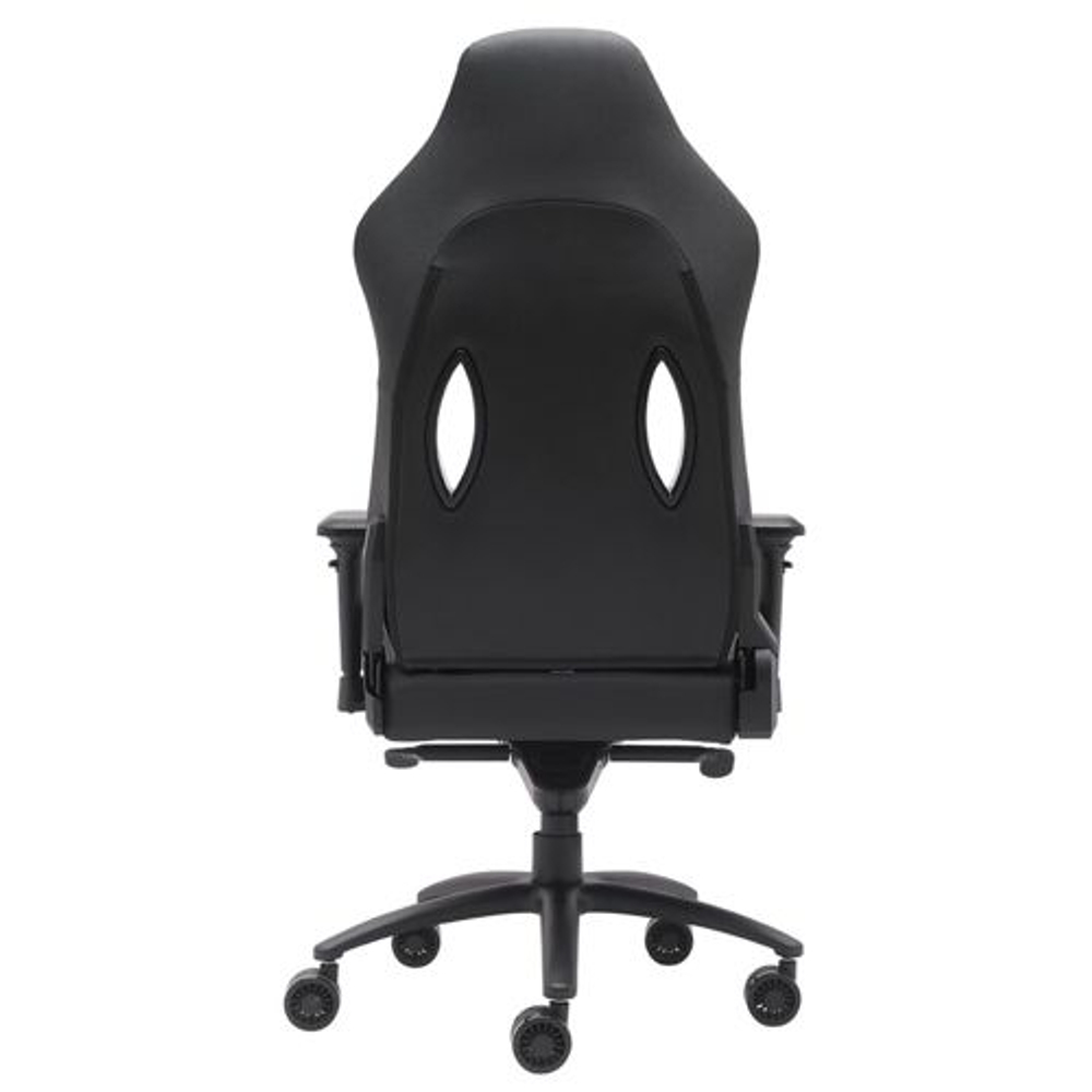 Игровое кресло Everprof Jaguar Экокожа, Черный/Оранжевый