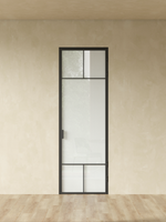 Распашная алюминиевая перегородка Minoli 5