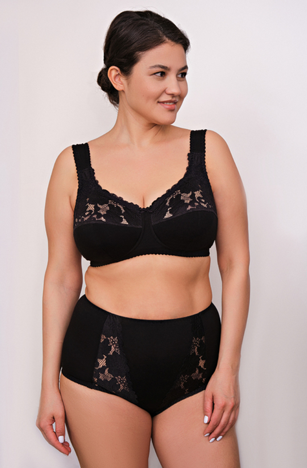 1102 бюстгальтер "Черный"