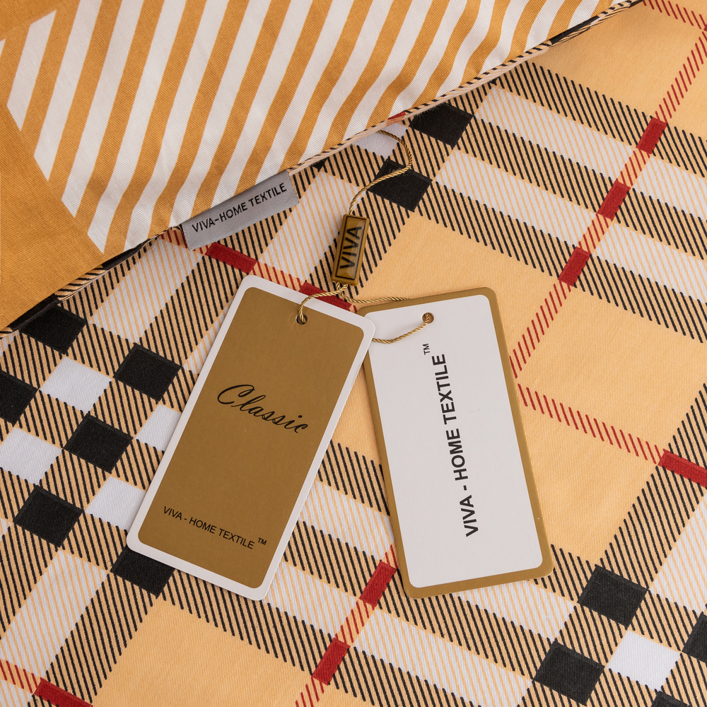 Комплект постельного белья Делюкс Сатин 100% хлопок L437