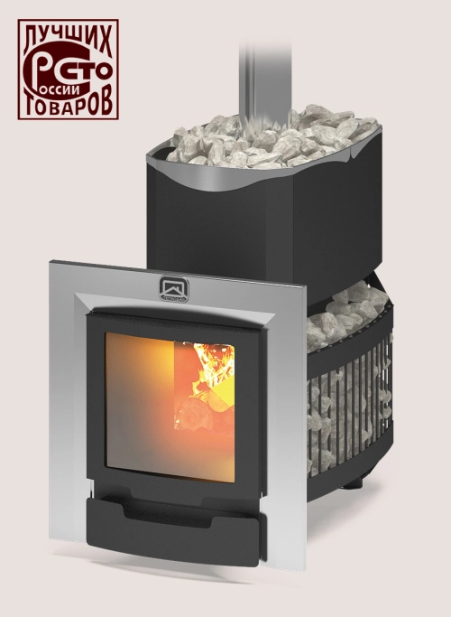Печь для бани Русь-сетка 18 Л Панорама