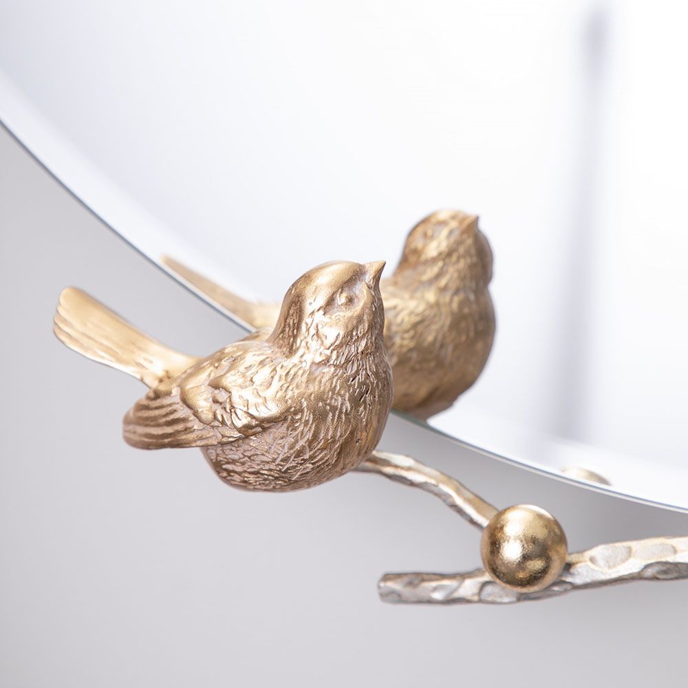 Зеркало настенное Терра Бранч Айвори Мраморное золото