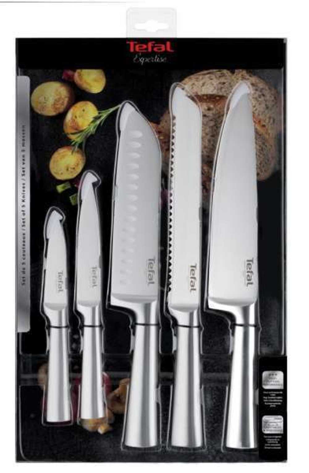 Набор ножей Tefal Expertise 5 предметов K121S575