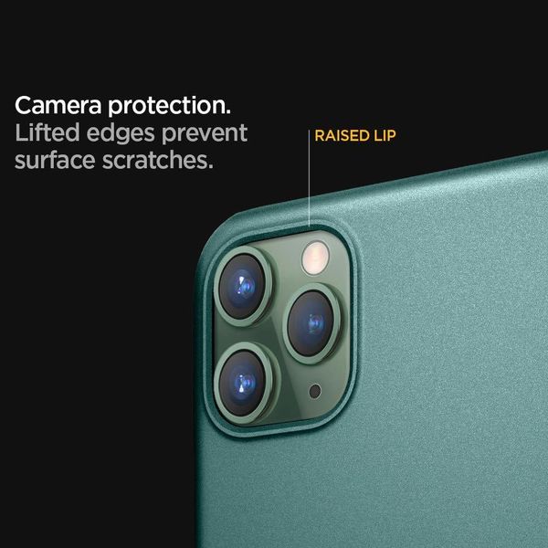 Чехол Spigen Thin Fit для Apple iPhone 11 Pro Max Case (2019) - Midnight Green