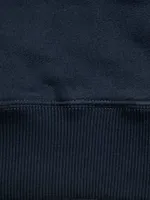 Худи Hardlunch Logo на молнии темно-синий