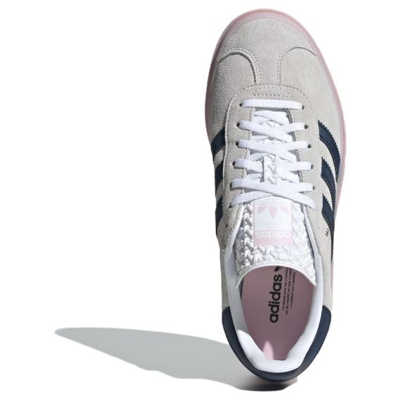 adidas originals GAZELLE BOLD Кроссовки для скейтбординга Низкие Серо-розовые Женские