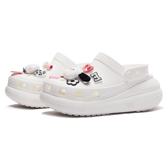 Crocs Crush Clog 'Black Pink White'