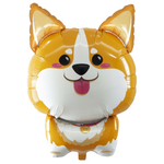 Фольгированный шар-фигура «Корги», 81 см