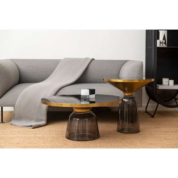 Журнальный столик Odd Ø50 см, мрамор/черный | Bergenson Bjorn | Купить в Hallberg.ru