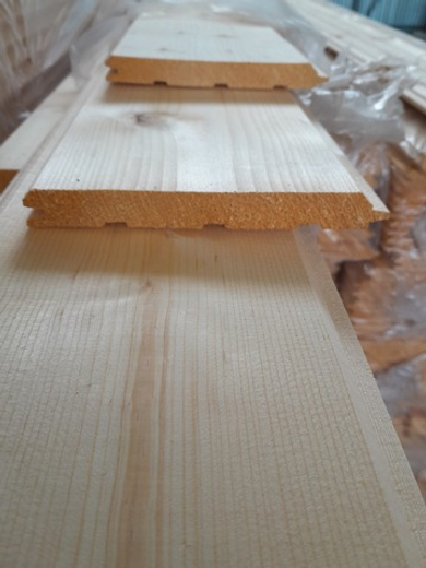 Имитация бруса сорт АБ 17*140*5000 мм.