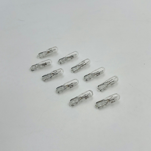 Лампа Т5 12V 1.2W подсветки приборной панели и кнопок 10 шт