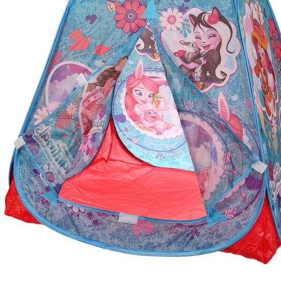 Палатка детская игровая ЭНЧАНТИМАЛС 81х90х81см, в сумке Играем вместе