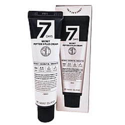 Мay Island 7 Days Secret Peptide 8 Plus Cream омолаживающий крем для лица с пептидами