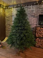 Ель искусственная «Венецианская» (Литая+пвх) 210 см / 2.1 м