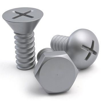 Набор вешалок screw, серый, 3 шт.