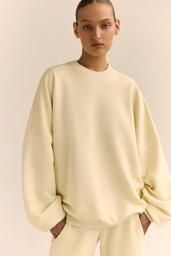 Свитшот oversize Ваниль