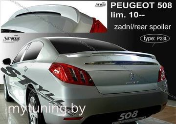Спойлер для Peugeot 508 sedan