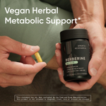 Sports Research, берберин, 60 растительных капсул (500 мг в 1 капсуле)