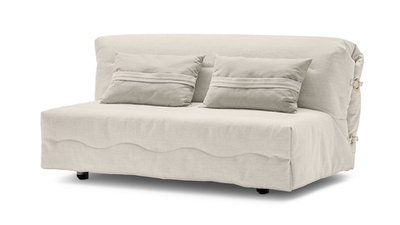 Диван Весна Vivaldi 02 160*115*95 см, Белый Велюр Аккордеон Фиеста