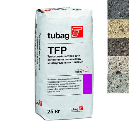 TFP Трассовый раствор для заполнения швов для многоугольных плит, sievert, мешок 25 кг